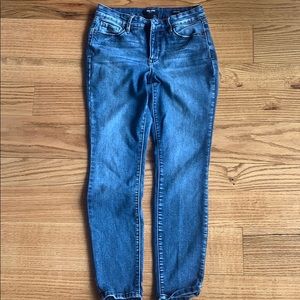 Nine West cigarette high rise skinny jeans 8P